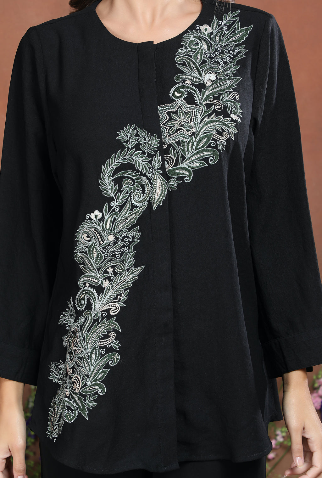 Black Eden Threadwork Co-Ord Set