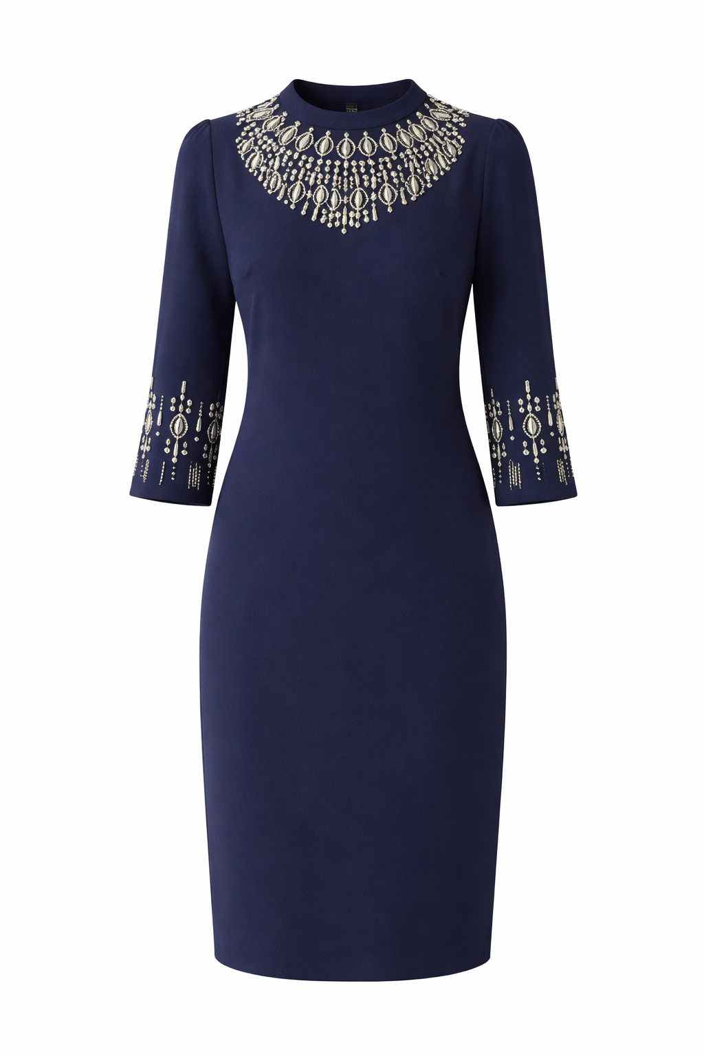 Midnight Regal Embellished Dress
