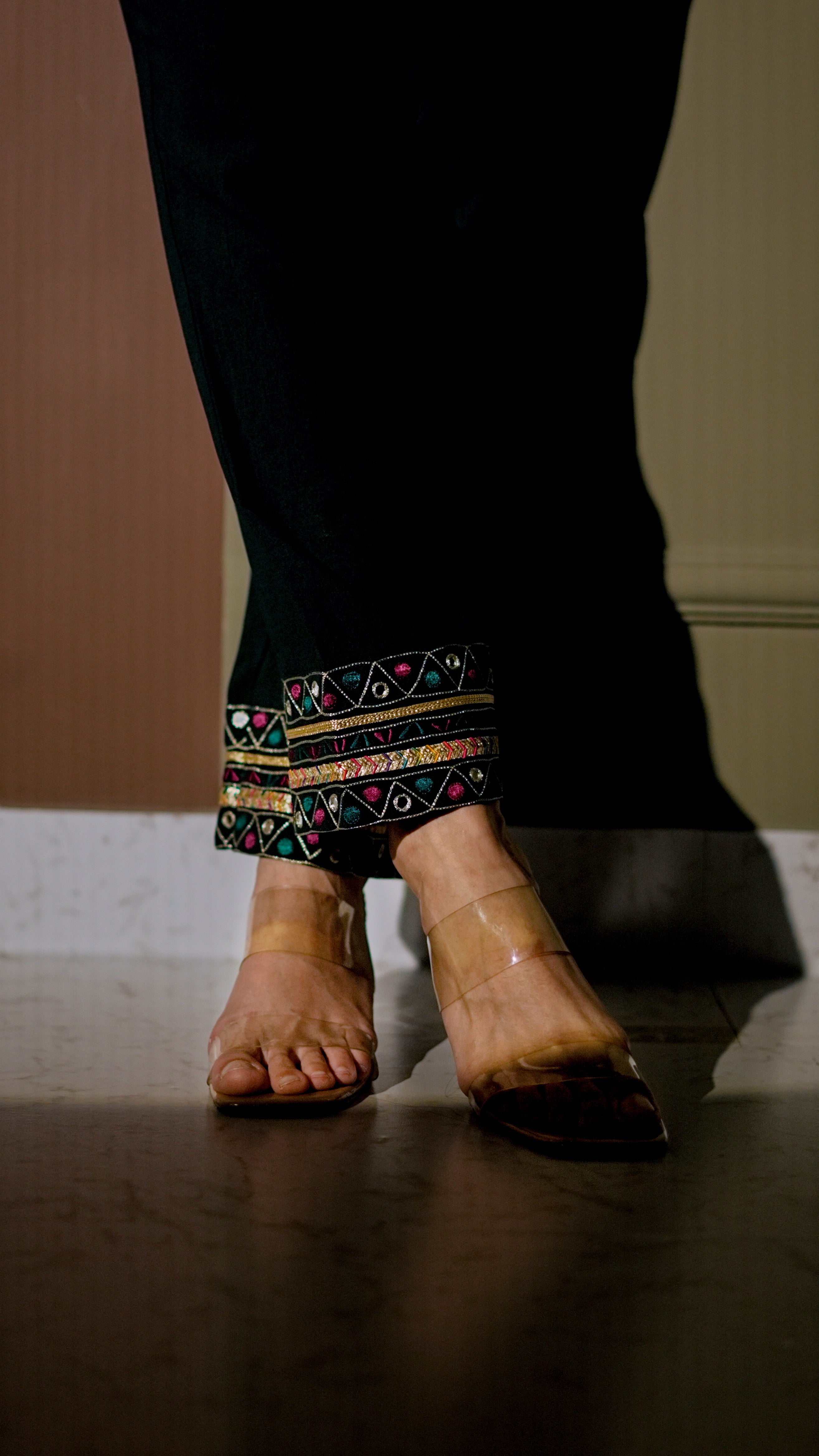 Emerald Green Embroidered Kurta Set