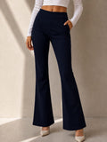 Navy Blue Bell Bottom