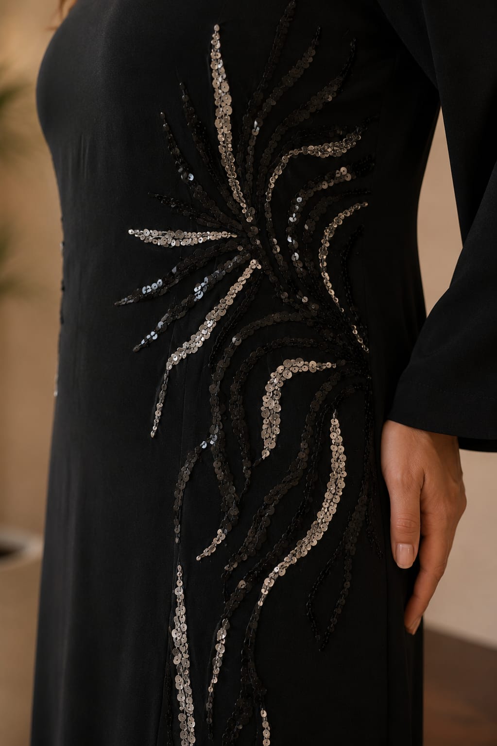 Midnight Radiance Gown