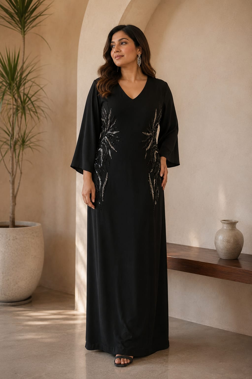 Midnight Radiance Gown