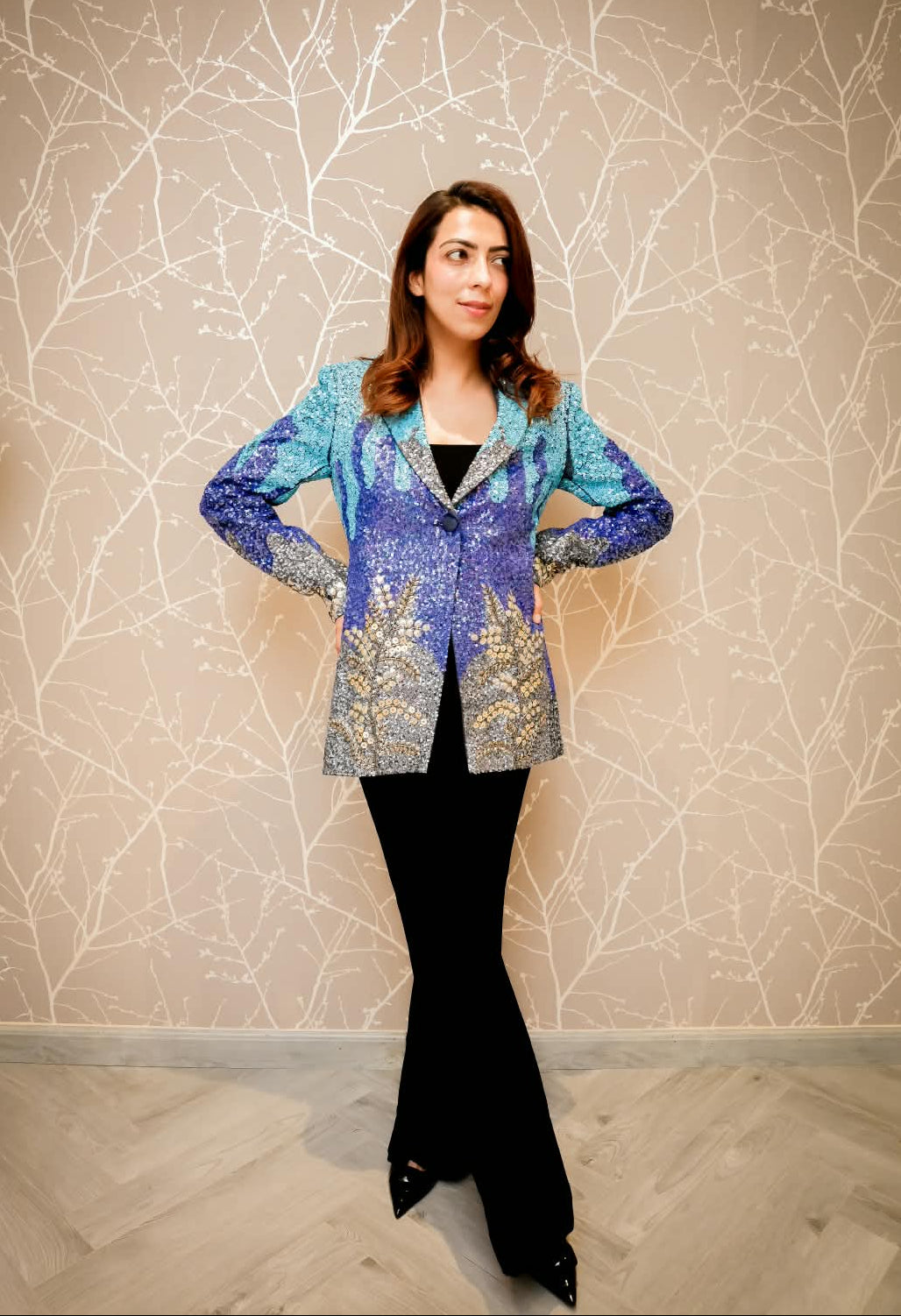 Ocean Mist Luxe Blazer