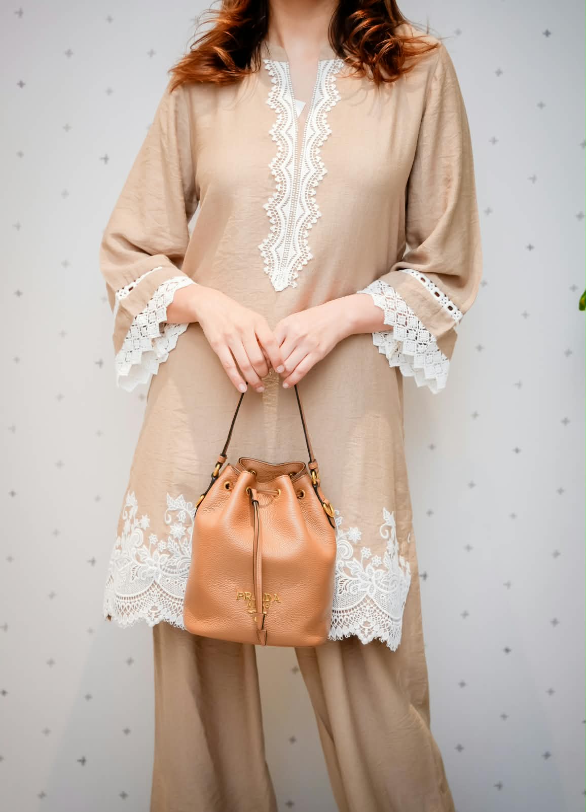 Timeless Lace Detail Tunic-set